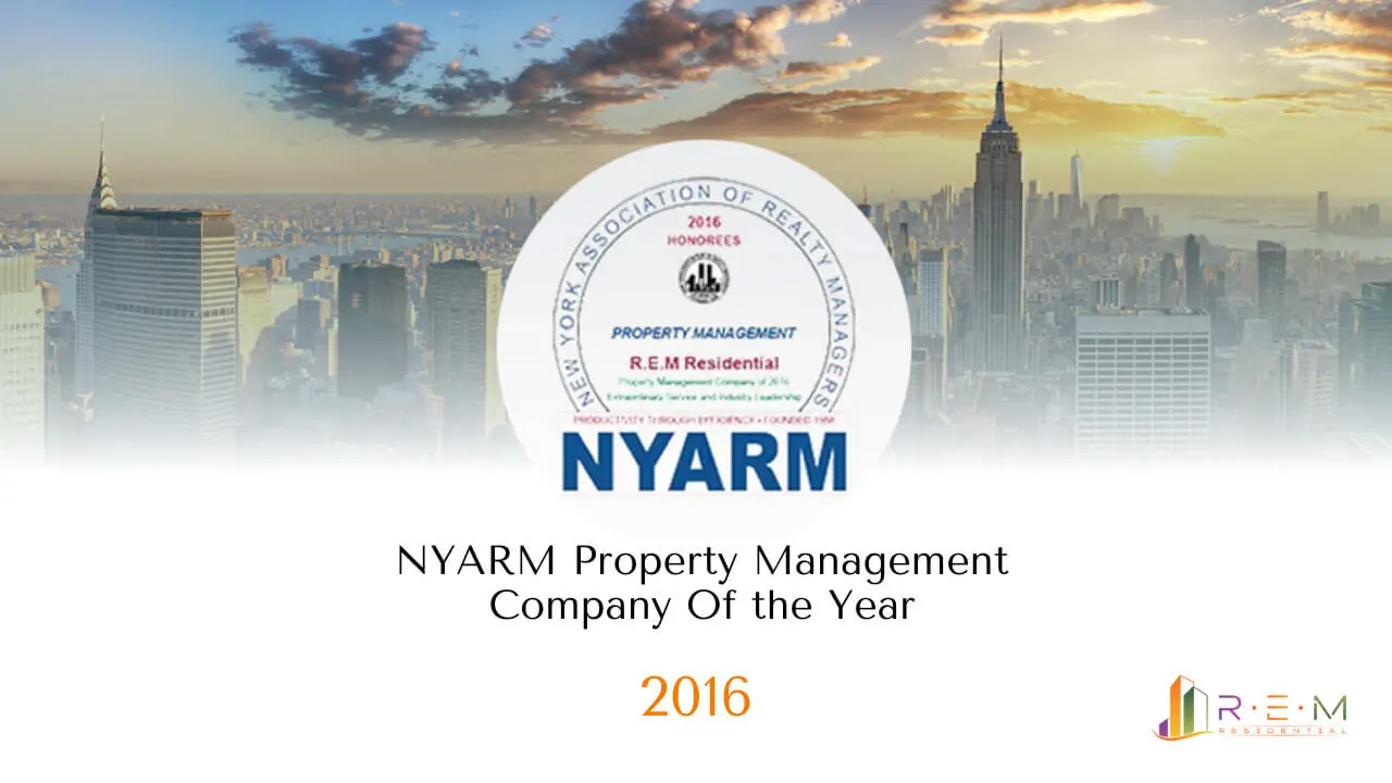 2016 NYARM Property Management Company Of the Year