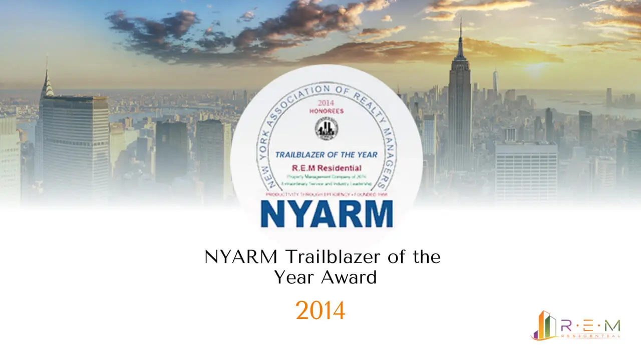 2014 NYARM Trailblazer of the Year Award